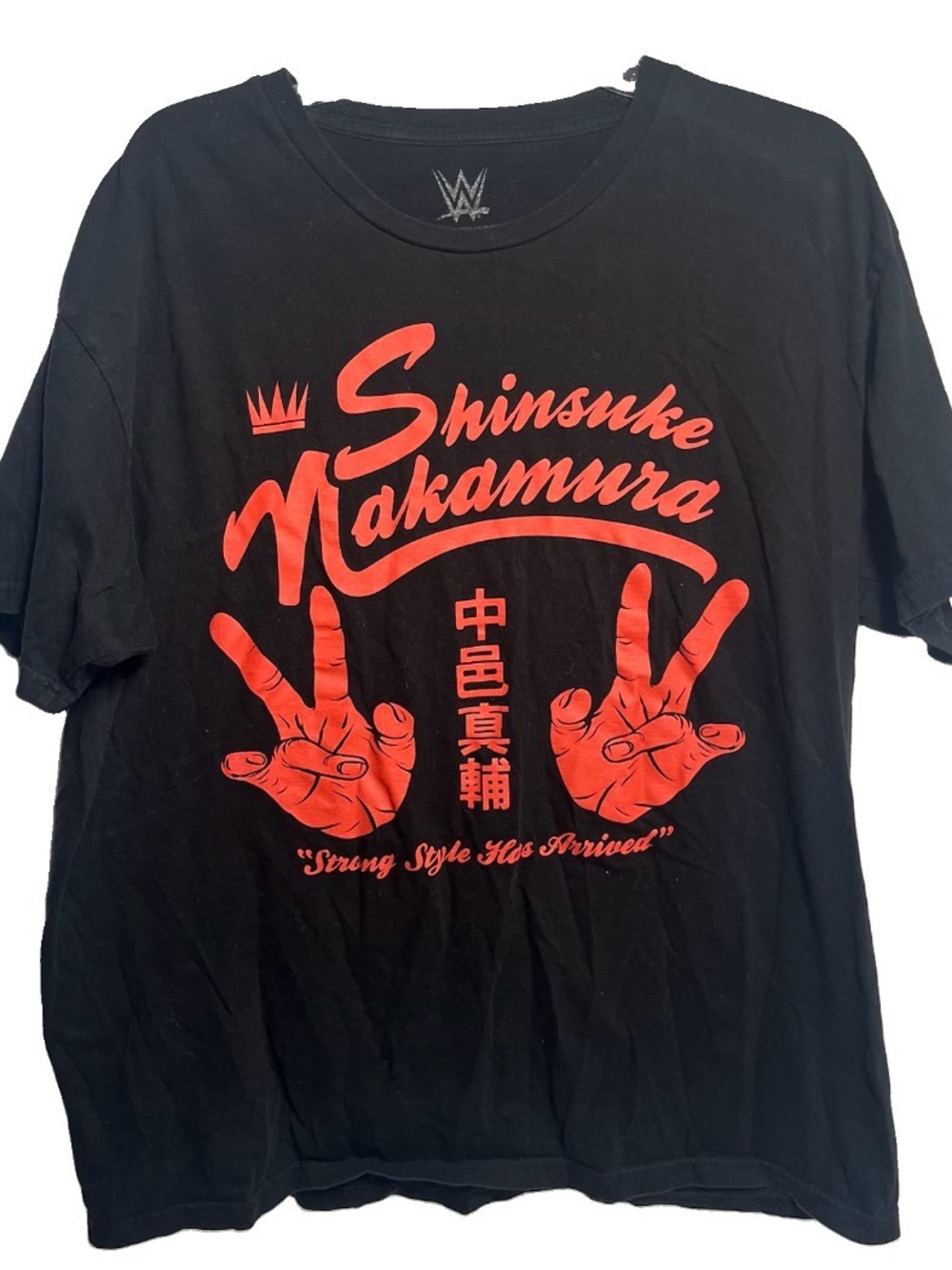 WWE Authentic T-Shirt - Strong Style Has Arrived Shinsuke Nakamura XL